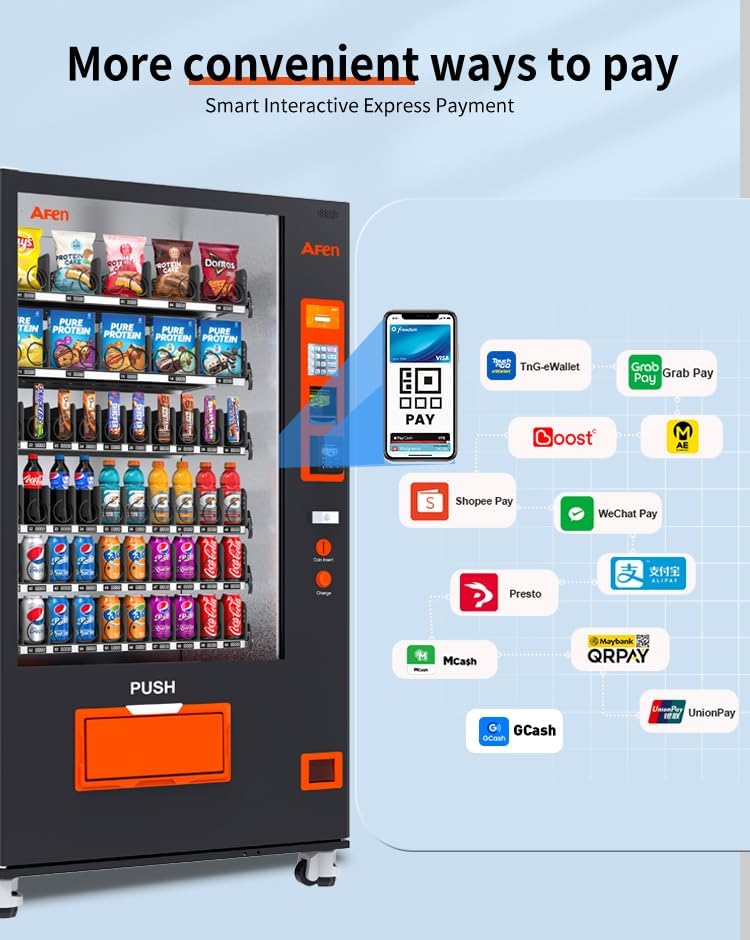 Refrigerated Combo Vending Machine