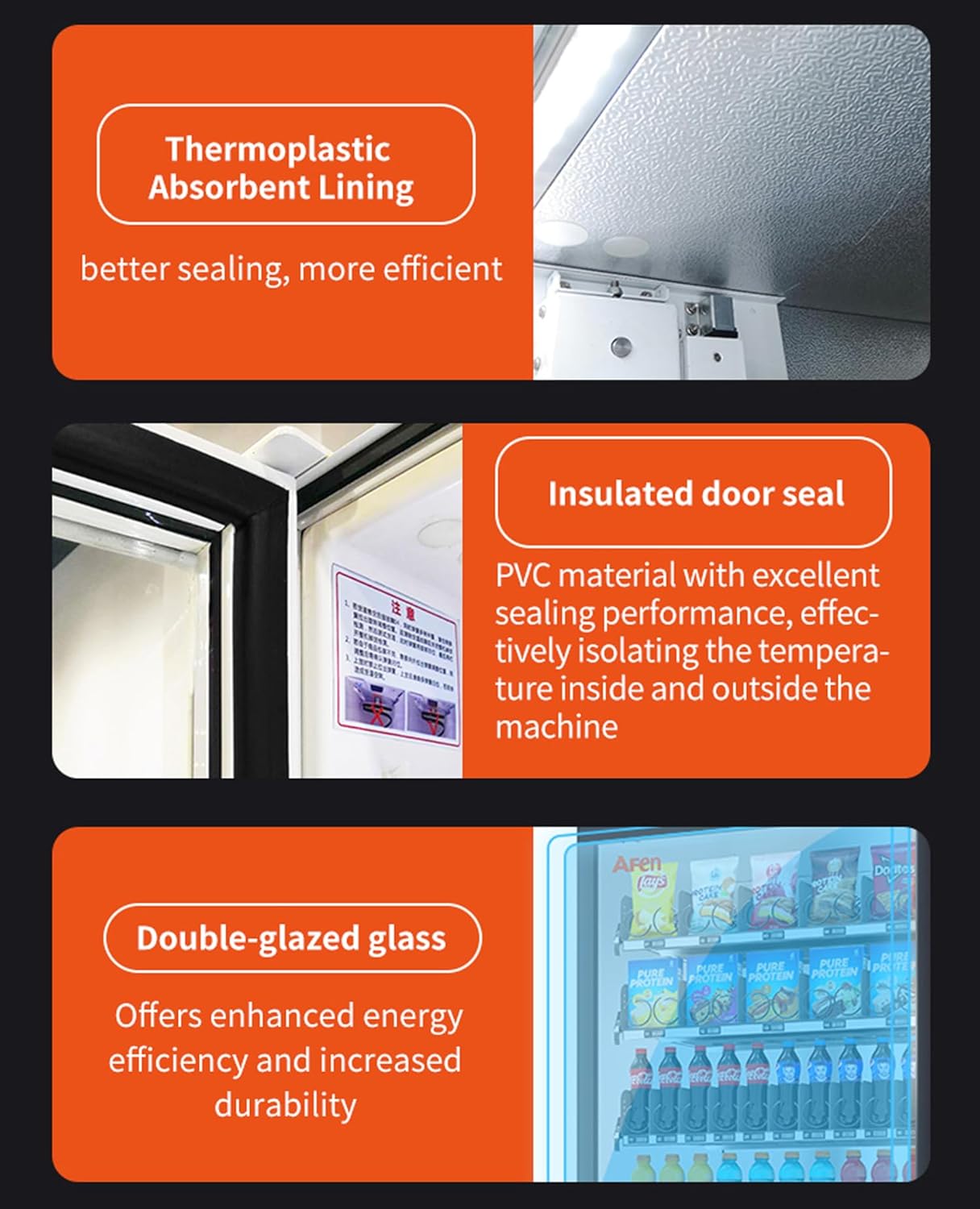 Combo Snack Drink Vending Machine